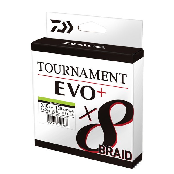 Daiwa Tournament X8 Braid Evo+